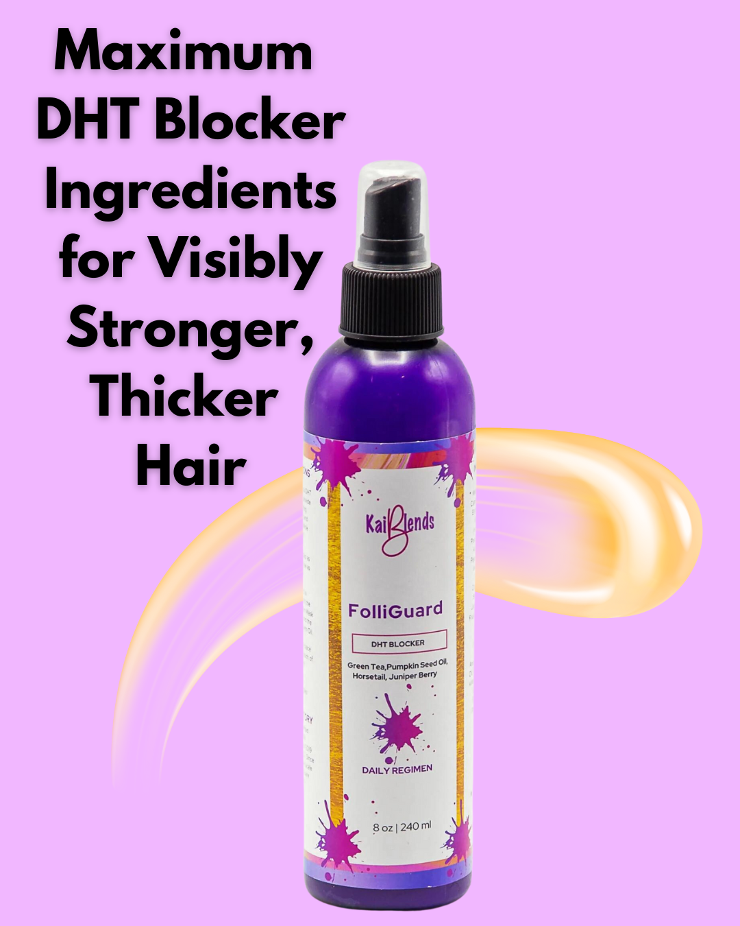 Dht blocker outlet spray